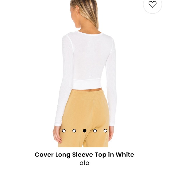 Alo Yoga small workout top green - Picture 5 of 5